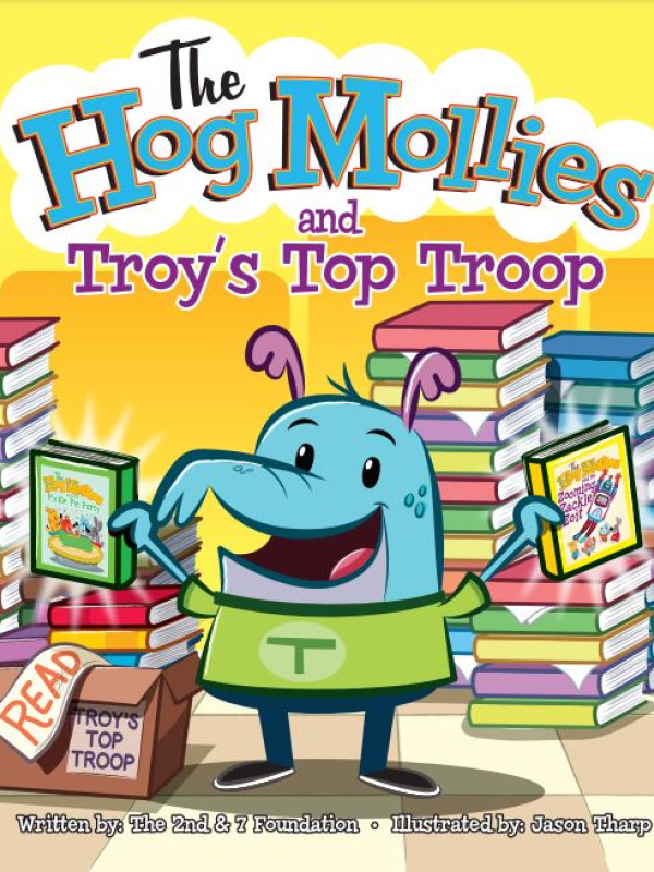 Cover of The Hog Mollies and Troy's Top Troop