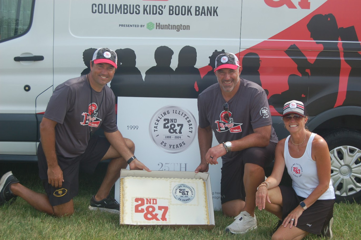 Ryan Miller, Mike Vrabel, and Amy Hoying