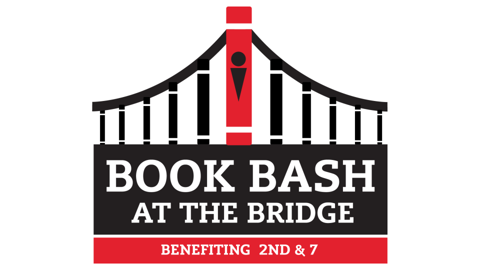 Book Bash at the Bridge benefitting 2nd & 7 logo