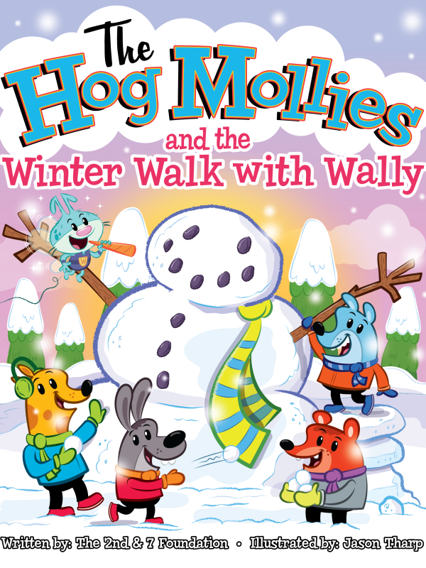 Cover of The Hog Mollies and the Winter Walk with Wally