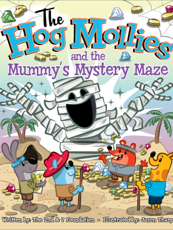 Cover of The Hog Mollies and the Mummy's Mystery Maze