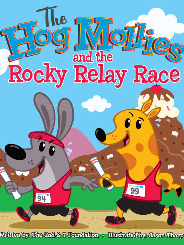 Cover of The Hog Mollies and the Rocky Relay Race
