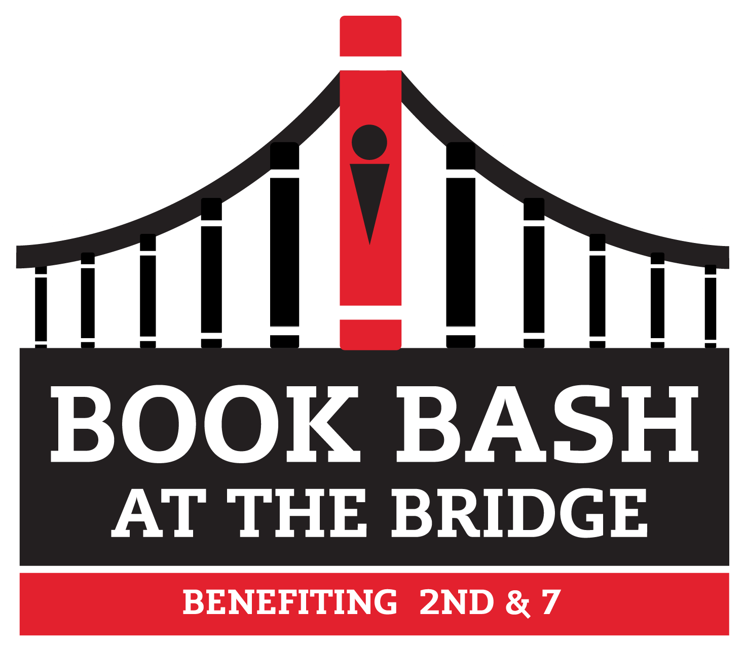 Book Bash at the Bridge<br>benefitting 2nd & 7 Logo