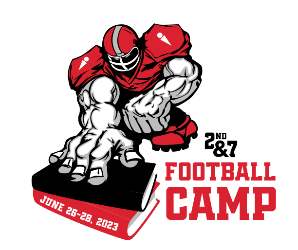 2nd & 7 Football Camp Logo